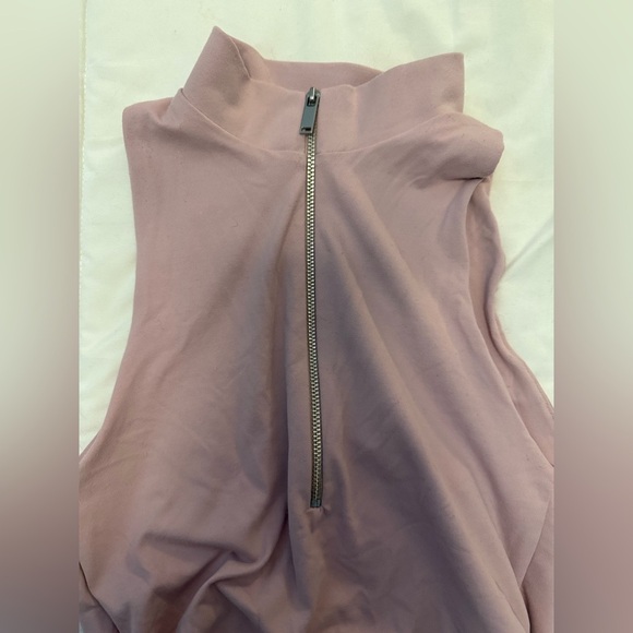 Zara Light Pink bodysuit with zipper in front - Picture 7 of 8